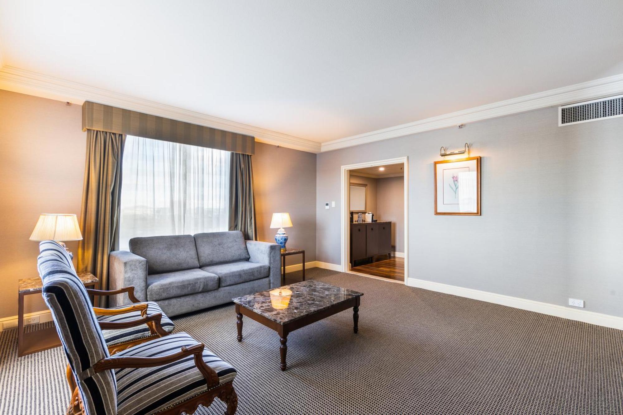Stamford Plaza Brisbane Ξενοδοχείο Εξωτερικό φωτογραφία A living room at the hotel